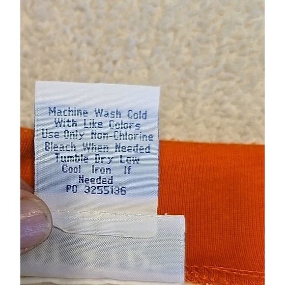 VTG BLAIR Women's Scarecrow And Pumpkins Snap Up Sweatshirt Jacket size L Orange - Picture 12 of 13